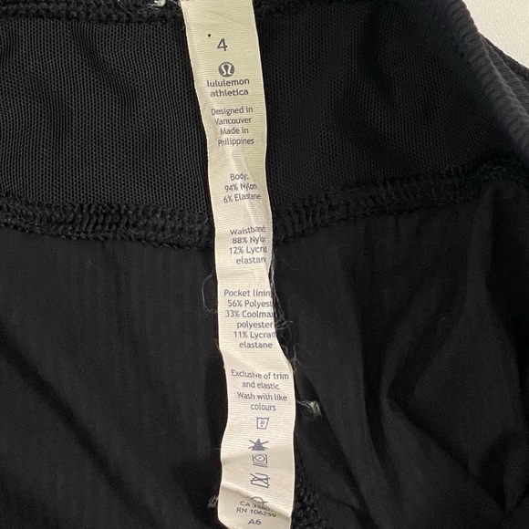 Lululemon Dance Studio Crop II 20” Unlined Lightweight Performance Pant Black 4 - Picture 15 of 16